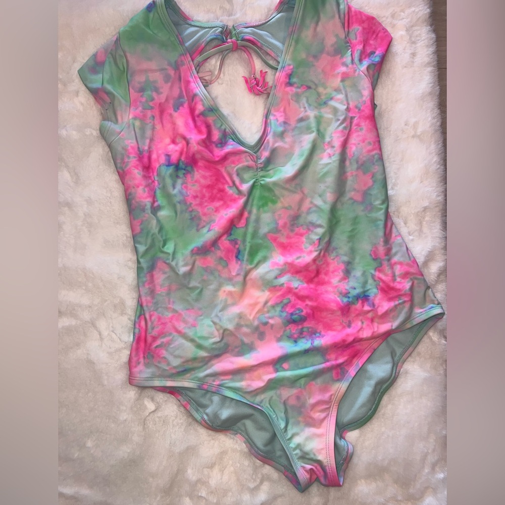 No Boundaries Juniors Tie-Dye One-Piece Swimsuit | Size 15/17 | New Without Tags